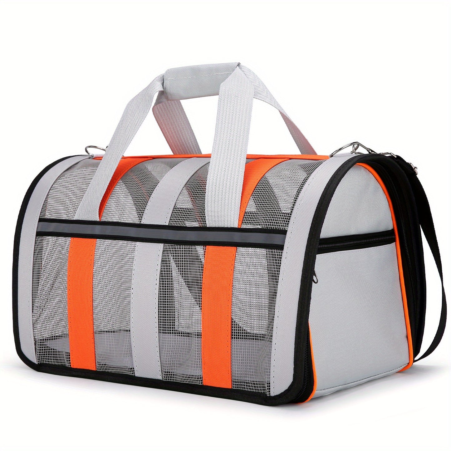 Tragbare Faltbare Katzen-Transporttasche aus atmungsaktivem Polyester