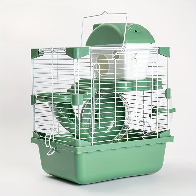 Großes Villa Käfig Set für Hamster und Kleintiere