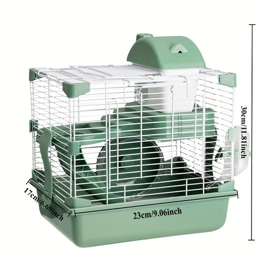 Großes Villa Käfig Set für Hamster und Kleintiere