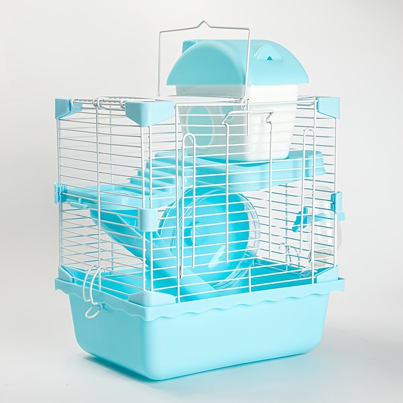 Großes Villa Käfig Set für Hamster und Kleintiere