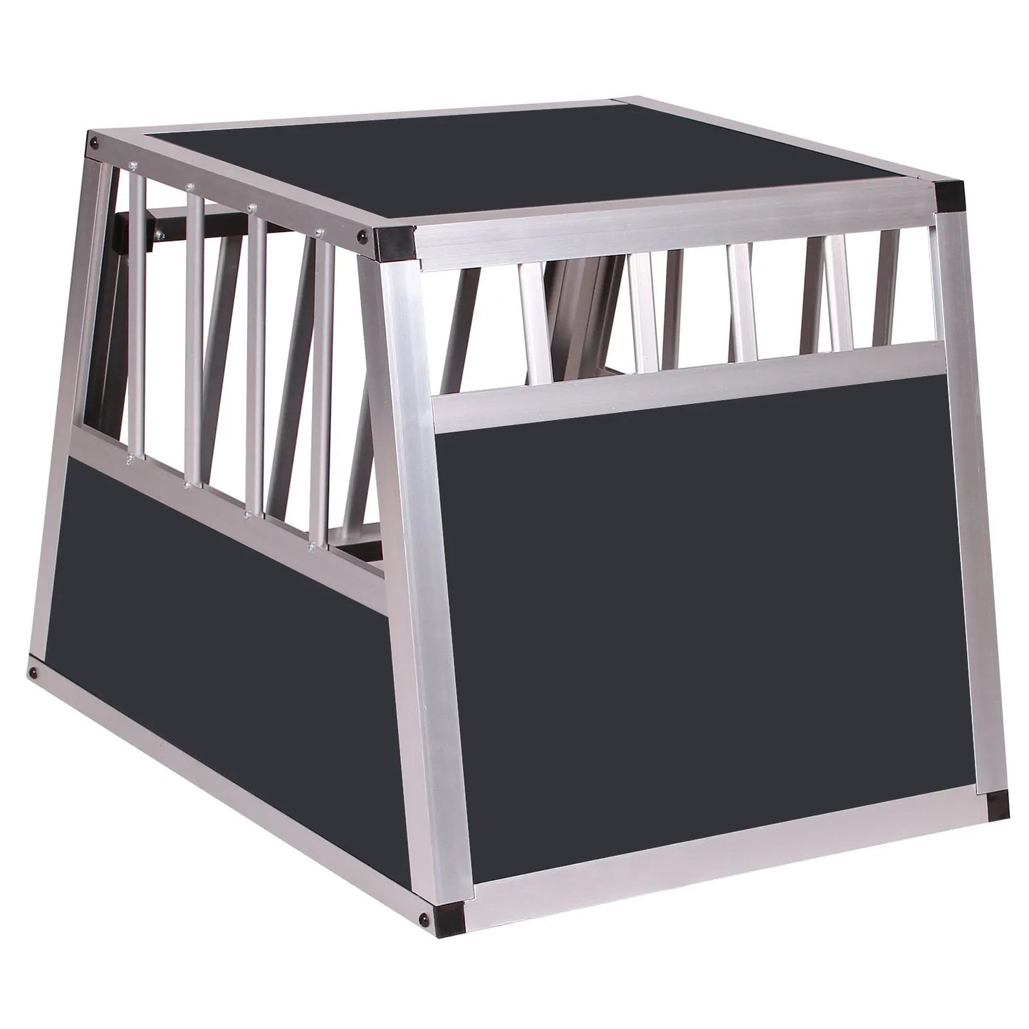 Robuste Aluminium Transportbox für Hunde und Katzen