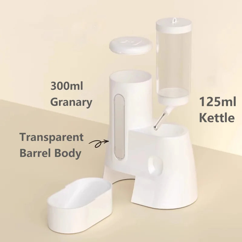 Automatischer Futter- und Wasserspender für kleine Tiere