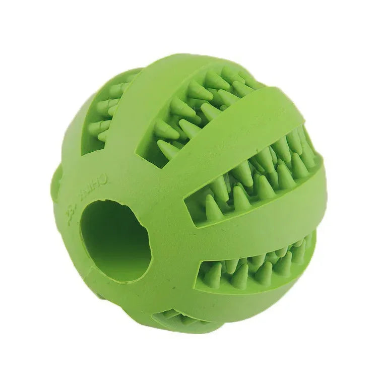 Interaktiver Spielzeugball für Hunde und Katzen aus ungiftigem Gummi