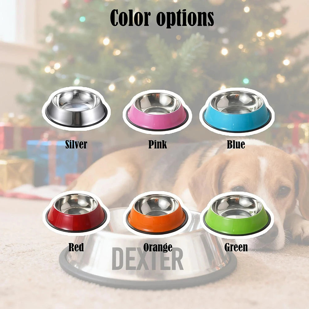 Schöner Napf für Ihre geliebten Haustiere aus Edelstahl