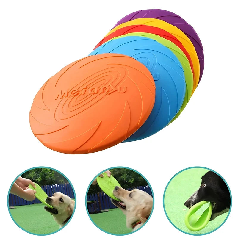 Silikone Frisbee Spielzeug für Hunde Outdoor