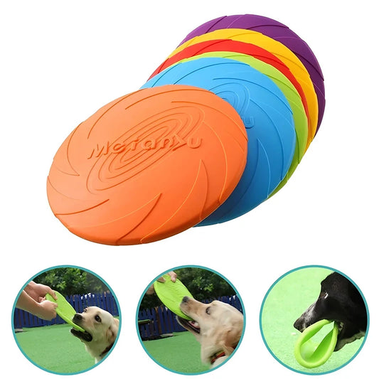 Silikone Frisbee Spielzeug für Hunde Outdoor