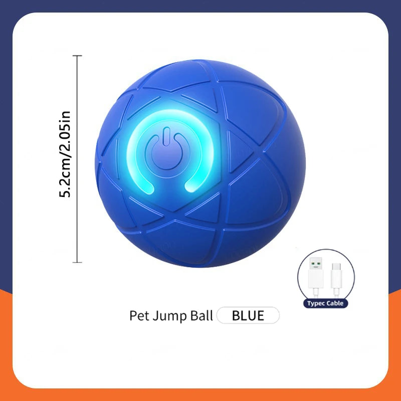 Intelligenter Spielball für Hunde und Katzen mit automatischer Bewegung
