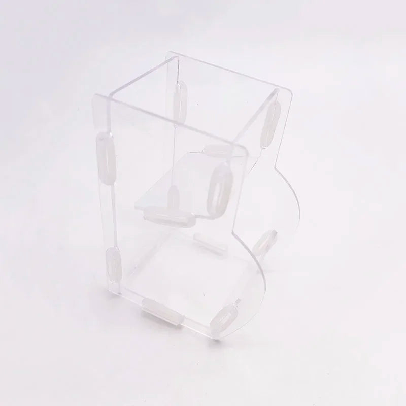 Automatischer Hamster Futternapf aus transparentem Acryl
