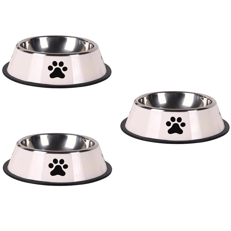 Robuster Futternapf aus Edelstahl für Hunde und Katzen