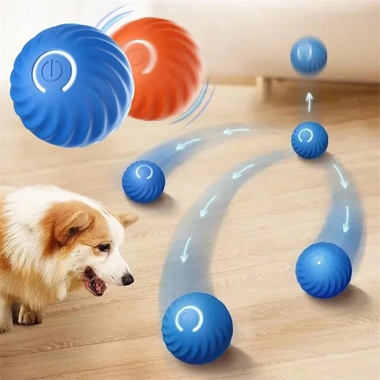 Intelligenter Spielball für Hunde und Katzen mit automatischer Bewegung