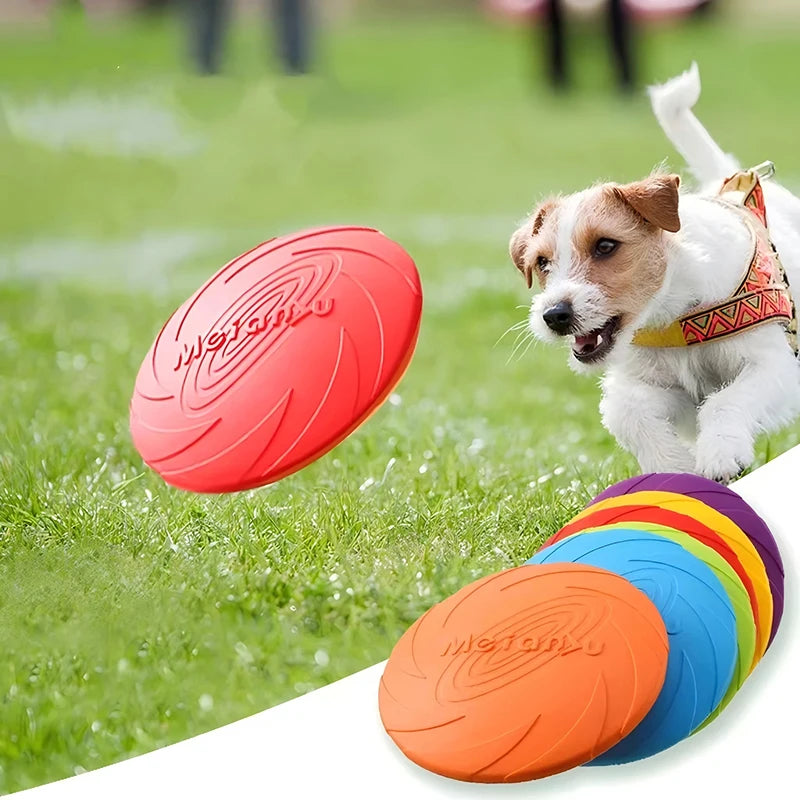 Silikone Frisbee Spielzeug für Hunde Outdoor