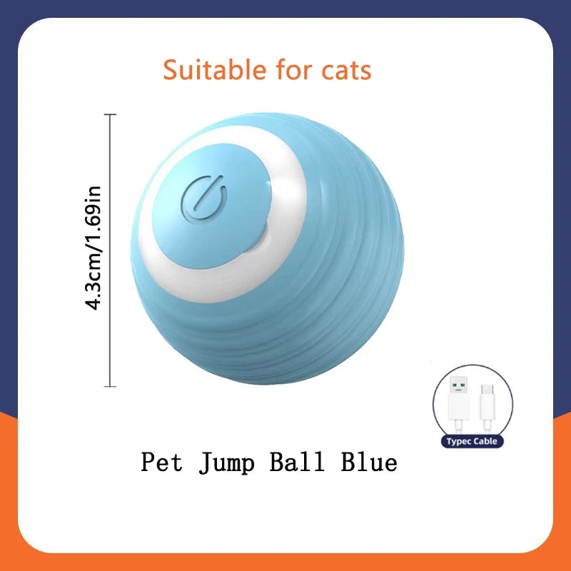 Intelligenter Spielball für Hunde und Katzen mit automatischer Bewegung