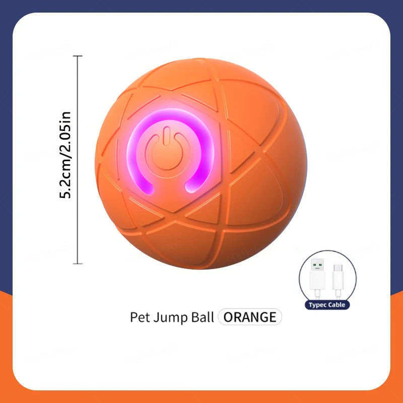 Intelligenter Spielball für Hunde und Katzen mit automatischer Bewegung