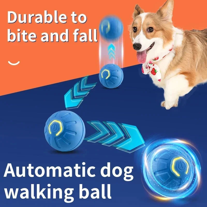 Intelligenter Spielball für Hunde und Katzen mit automatischer Bewegung