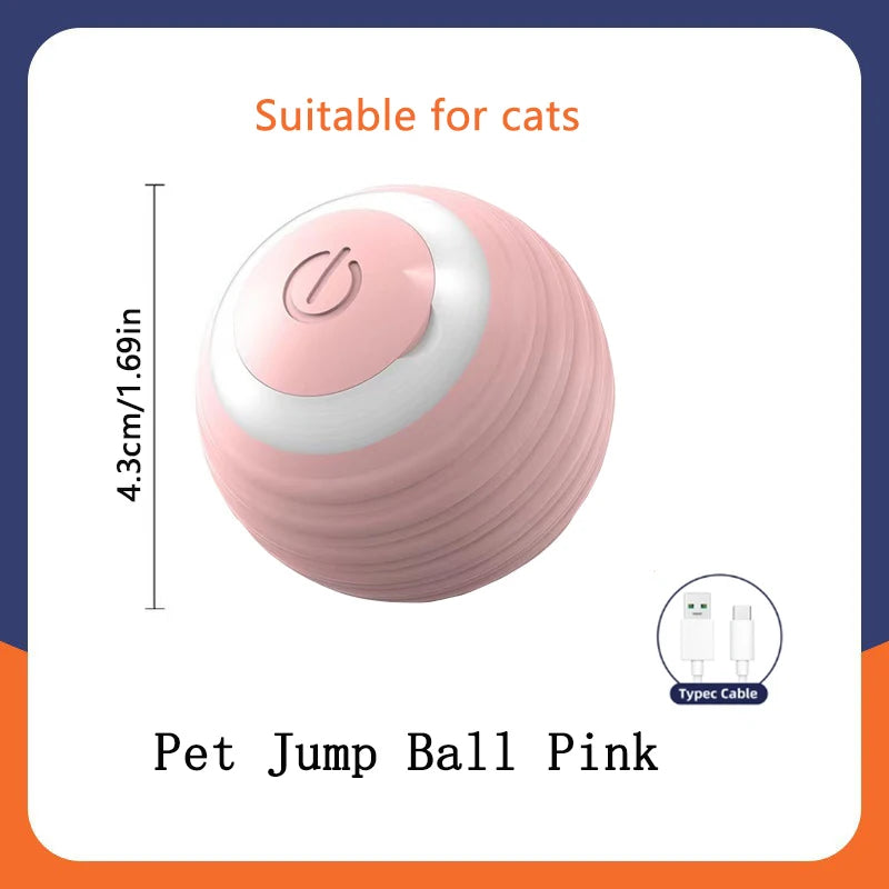 Intelligenter Spielball für Hunde und Katzen mit automatischer Bewegung