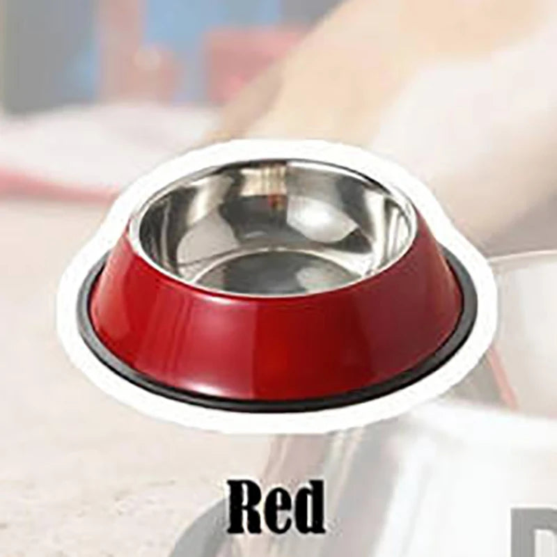 Schöner Napf für Ihre geliebten Haustiere aus Edelstahl