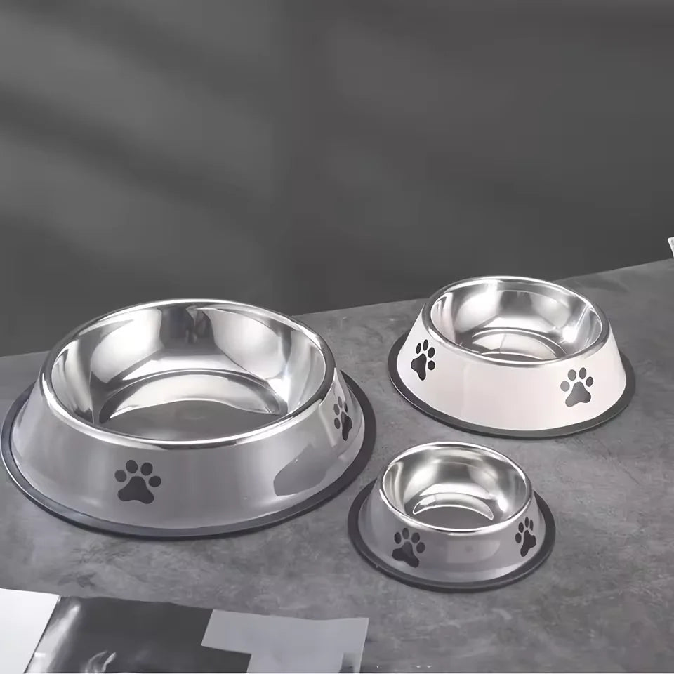 Robuster Futternapf aus Edelstahl für Hunde und Katzen