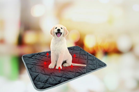 Gemütliche selbstwärmende Haustiermatte für Hunde und Katzen, langlebig und waschbar